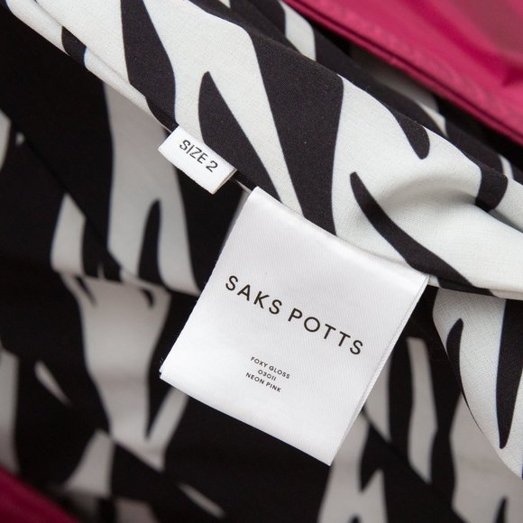 RARE Foxy Gloss Coat In Neon Pink (fuchsia) Size 2 - Picture 8 of 10